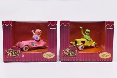 NEW, Corgi The Muppet Show, 25 YEARS - Kermit & Ms. Piggy Car Set - Image 1 of 4