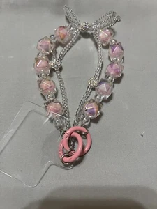 Handmade cellphone chain phone charm key chain bag ornament - Zdjęcie 1 z 1