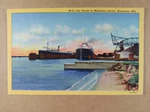 Postal M-12 ferries puerto de Manitowoc Wisconsin - Imagen 1 de 2