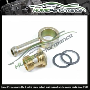 HOLLEY FUEL INLET SWIVEL FITTING 5/16 HOSE - 9/16-24 THREAD 600 HOLLEY HO26-25 - Picture 1 of 2