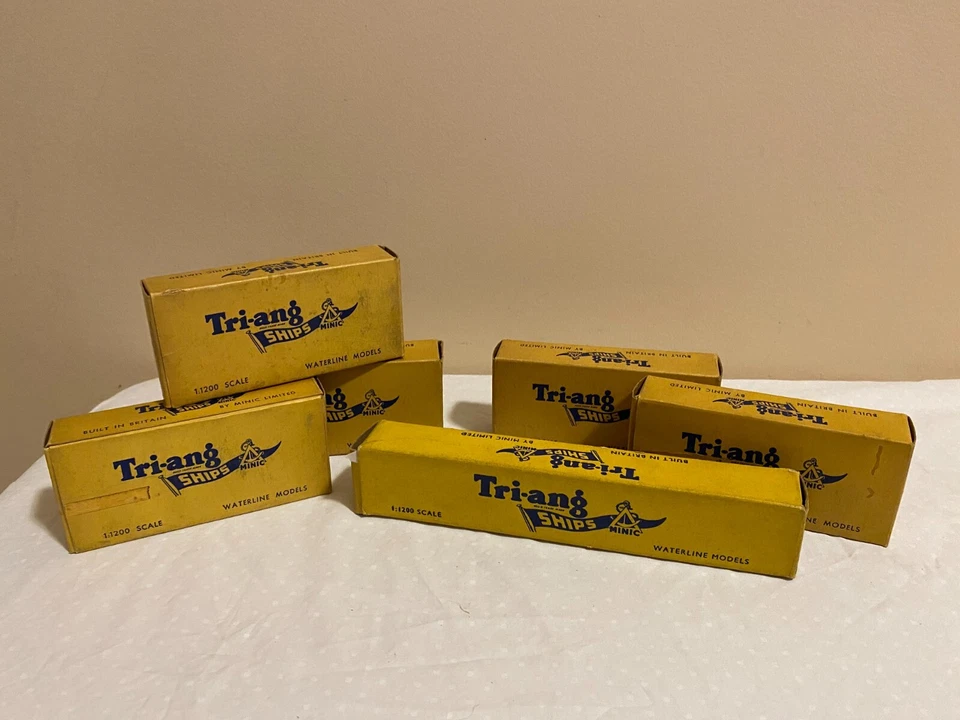 Tri-ang Ships Minic Waterline Modelos Muelles de muelle y puerto Z-37 Foto 1 de 4