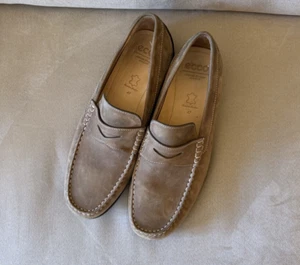ECCO Leather Loafer Slip On Shoes Size 47 US 13 - 13.5 - Bild 1 von 9