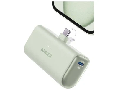 Anker Nano Power Bank Ricarica Rapida, 5000 mAh, 22,5 W, Connettore USB-C (i9r) - Immagine 1 di 3