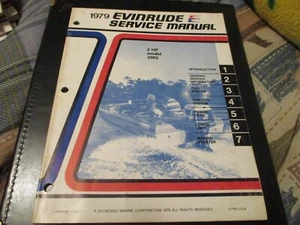 Evinrude 2902 1979 motor fueraborda manual de reparación - Imagen 1 de 1