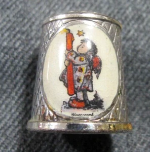 Dedal Hummel vintage Ars Adition Navidad 1987 edición limitada esmaltado - Imagen 1 de 11