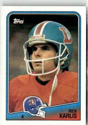 1989 TOPPS RICK KARLIS DENVER BRONCOS #29 - Image 1 of 2
