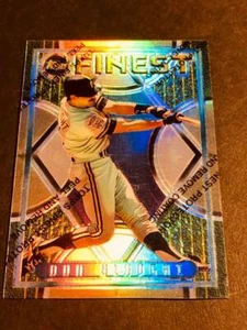 1995 Topps Finest Refractor w/peel Don Slaught Pirates #43 - Picture 1 of 2