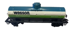 HO Scale Train Car WESSON GATX 9876 TANKCAR - Picture 1 of 5