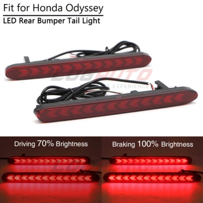 Для Honda CR-V 2005-2006 LED задний бампер отражатель свет красный тормоз Sop задний фонарь - Изображение 1 из 4