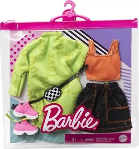 Barbie Storytelling Mode Pack Kleidung orange Top & Shorts *neu* - Bild 1 von 2