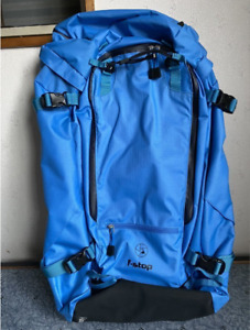 New F-Stop Sukha Expedition Backpack Malibu Blue Aluminum Frame Top Carry handle