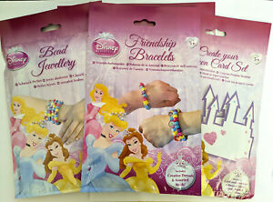 Disney Princess Girls Party Creative Gift Sets Favours Bracelet Jewellery Design