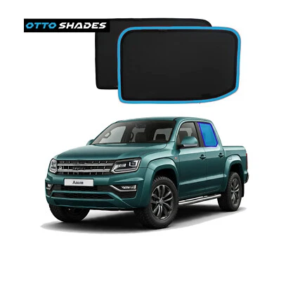 Magnetic Sun Shade Car Sun Blind Mesh Rear Port Window for VW Amarok 2010 - 22 - Image 1 of 4