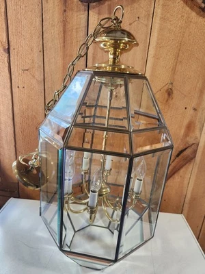 复古 33 英寸 Fredrick Ramond 悬挂式烛台吊灯 — 第 1/4 张图片