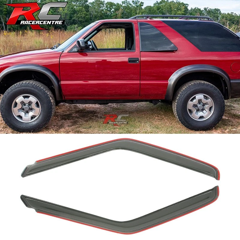 Fits 94-03 Chevy S10 Blazer GMC Sonoma Window Visors In-Channel Vent Rain Guards Foto 1 de 4
