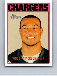 2005 Topps Heritage #60 Vincent Jackson - Picture 1 of 2
