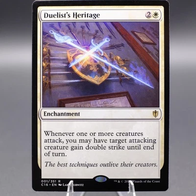 Duelist's Heritage Normal 1 C16 Commander 2016 NM MTG - Image 1 of 2