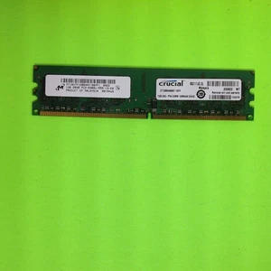 MT16HTF12864AY-667F1 1GB DDR2-667 (PC2-5300) PC2-5300U Random Access Memory RAM - Picture 1 of 2