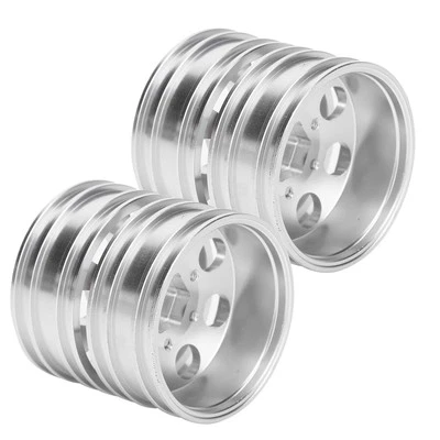 Rear RC Trailer Front Rear Wheels Felgen Naben Mit 7 Speichen Für 1/ UB - Bild 1 von 4