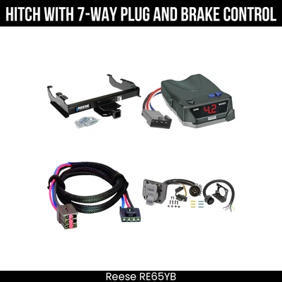 Hitch Tow PKG+ Brake Control For 63-87 Chevy GMC C/K 99-00 Ford F-350 Super Duty - Image 1 of 4