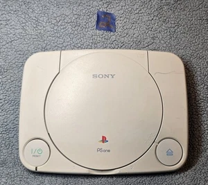 Sony PlayStation PS One PS1 Slim White Game Console ONLY Parts, As Is Not Tested - Picture 1 of 13