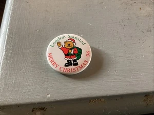 Stanley Stansted Christmas 1996 Vintage Badge - Picture 1 of 3