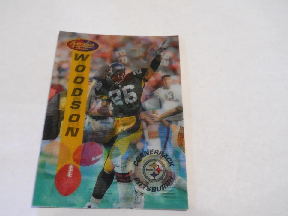 ROD WOODSON PITTSBURGH STEELERS 1994 SPORTFLICS - Image 1 of 2