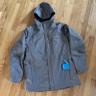 Chaqueta Columbia Whirlibird V Interchange 3 en 1 Omni Heat Nieve Lluvia Gris Para hombres L Foto 1 de 4