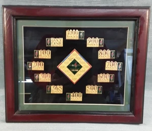 1996 Atlanta Olympic Games 1,000 Days Limited Ed Golden Collector Pin Set - RARE - Picture 1 of 5