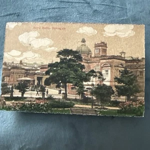 Vintage Postcard Royal Baths Harrogate 1908 Z2 - Picture 1 of 2