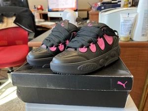 Puma La Francé Untouchable Schnürschuhe Jugend Mädchen schwarz Sneaker Freizeitschuhe 3108 - Bild 1 von 17