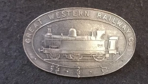 De colección Great Western Railway GWR Trabajadores Gorra Insignia Sombrero Insignia Tren - Imagen 1 de 7