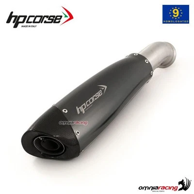 Escape HpCorse Evoxtreme satinado negro aprobado para MV Agusta F3 800 - Imagen 1 de 4