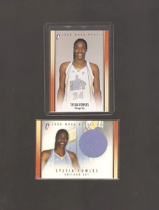 sylvia fowles 2008 wnba rookie,patch,lsu,ncaa,naismith,hall of fame,miami,gulliv - Picture 1 of 2