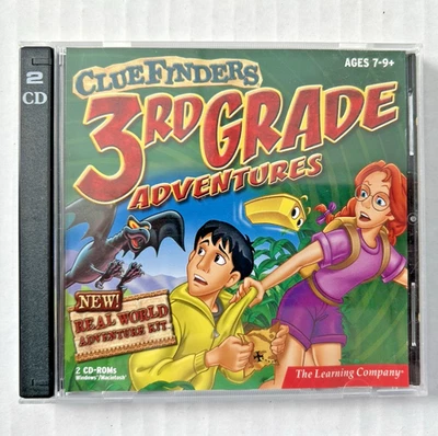The Clue Finders 3rd Grade Adventures Learning Company for PC MAC 2 CD ROM Set - Image 1 of 4