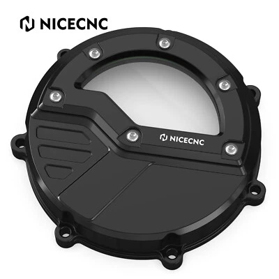 NICECNC Billet Clear Clutch Cover For KTM 990 Adventure/R/S 990 SMR 990 SMT - Image 1 of 4