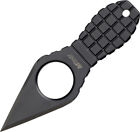 Mtech Grenade Black Fixed Black Neck Knife W/ Sheath 588bk
