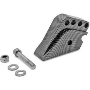 RIALZO AMMORTIZZATORE 4 FORI CARBON per Peugeot SPEEDFIGHT 50 2T AC 1996-1999 - Picture 1 of 2