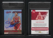 2015-16 Panini Absolute Rookies Spectrum Gold /10 Sam Dekker #176 Auto Rookie RC