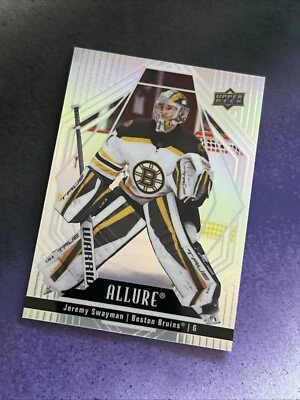 2022-23 Upper Deck Allure - #93 Jeremy Swayman - Boston Bruins - Image 1 of 2