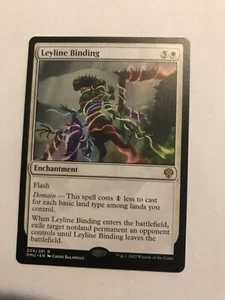 Legatura Leyline - NM-Mint, Inglese Dominaria United MTG Magic, Incantesimo Bianco - Foto 1 di 3