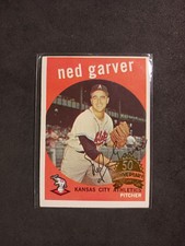2008 Topps Heritage 50th Anniversary 1959 Buybacks #245 Ned Garver Brown Back