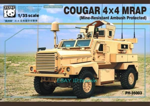 Kit modelo a escala 1/35 resistente a minas Panda Hobby Cougar 4x4 Mrap resistente a minas - Imagen 1 de 5