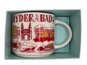 Neu im Karton Starbucks Been There Hyderabad (Indien) 14 Unzen Becher Sammler Serie - Bild 1 von 13