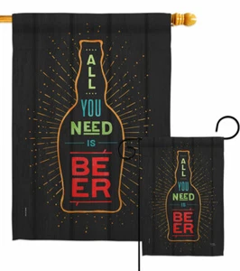 You Need Beer Garden Flag Beverages Decorative Small Gift Yard House Banner - Picture 1 of 17