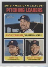 2020 Heritage League Leaders Eduardo Rodriguez Justin Verlander Gerrit Cole #69
