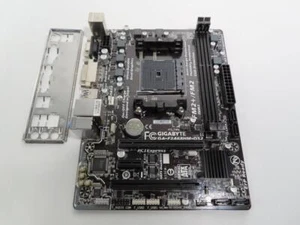 GIGABYTE GA-F2A68HM-DS2 AMD A68H FM2+ DDR3 USB 3.0 MOTHERBOARD W/IO SHIELD - Picture 1 of 3