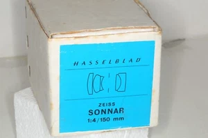 EMPTY BOX FOR HASSELBLAD ZEISS SONNAR 1:4/150MM LENS - BOX & PACKAGNG ONLY - Picture 1 of 4