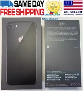 Apple iPhone 8 Space Gray 64GB Original Empty Box only Model A1863 USA seller - Picture 1 of 3