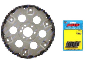 Transmission 168T Flex plate & HP bolts compatible with 1968-85 Chevy 350 327 - Picture 1 of 3